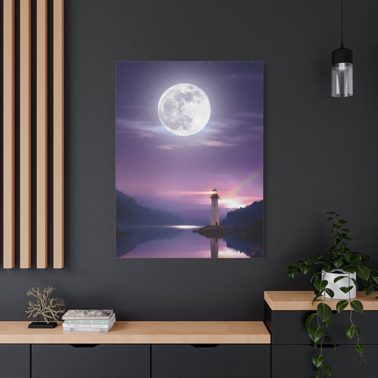 Canvas Wall Art "The Quiet Light of Solitude"