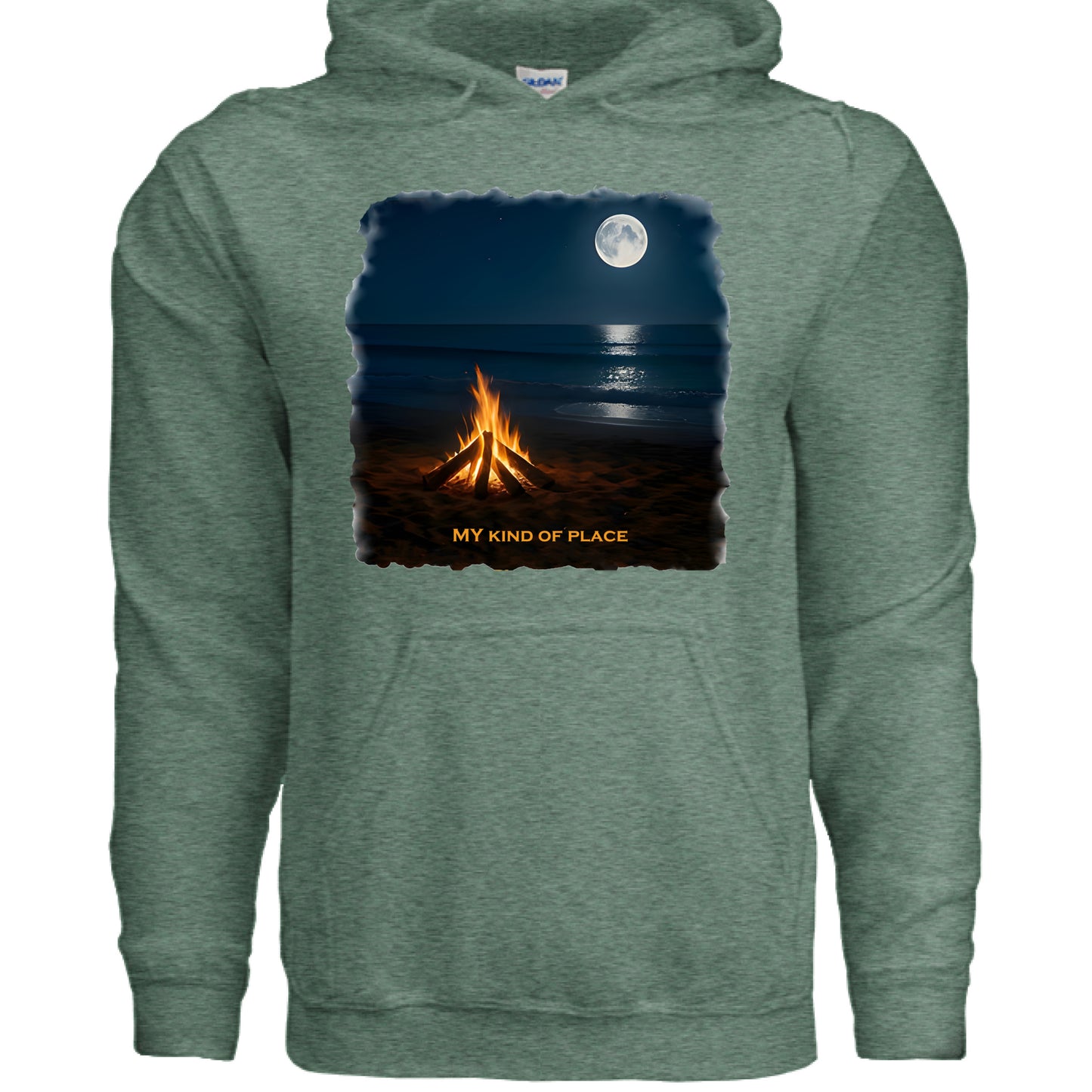 Heather Sport Dark Green - FRONT